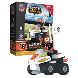 OYO Sports Cincinnati Bengals Buildable ATV 4-Wheeler with Mascot