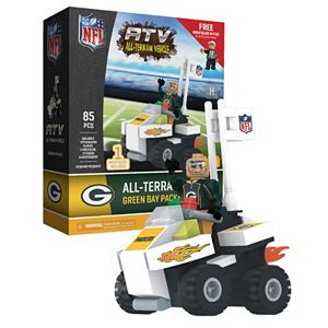 OYO Sports Green Bay Packers Buildable ATV 4-Wheeler with Super Fan