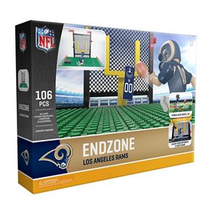 OYO Sports Los Angeles Rams 106-Piece Endzone Building Block Set