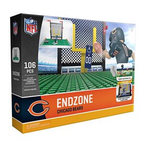 OYO Sports Chicago Bears 106-Piece Endzone Building Block Set