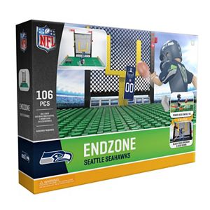 OYO Sports Seattle Seahawks 106-Piece Endzone Building Block Set