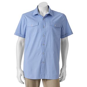 Big & Tall Apt. 9® Classic-Fit Stretch Button-Down Shirt