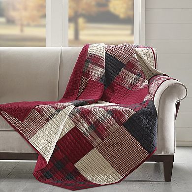 Woolrich Sunset Quilted Throw Blanket