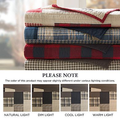 Woolrich Winter Hills Quilted Throw Blanket