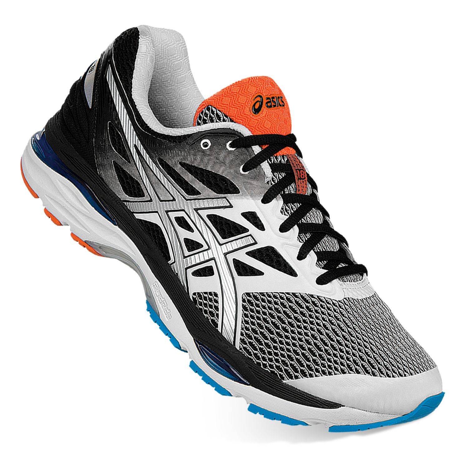 asics gel cumulus 18 black