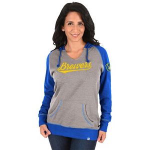 Women's Majestic Milwaukee Brewers Absolute Confidence Hoodie