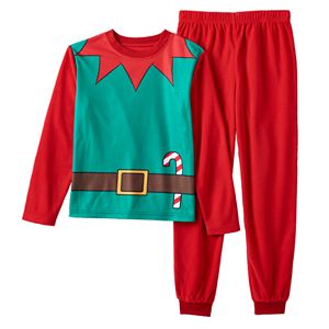 Toddler Elf Suit Family Pajamas Set