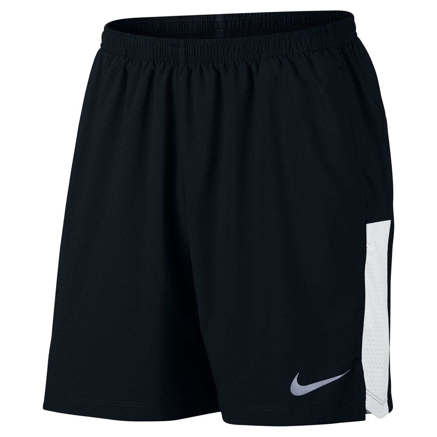 nike black dri fit running short