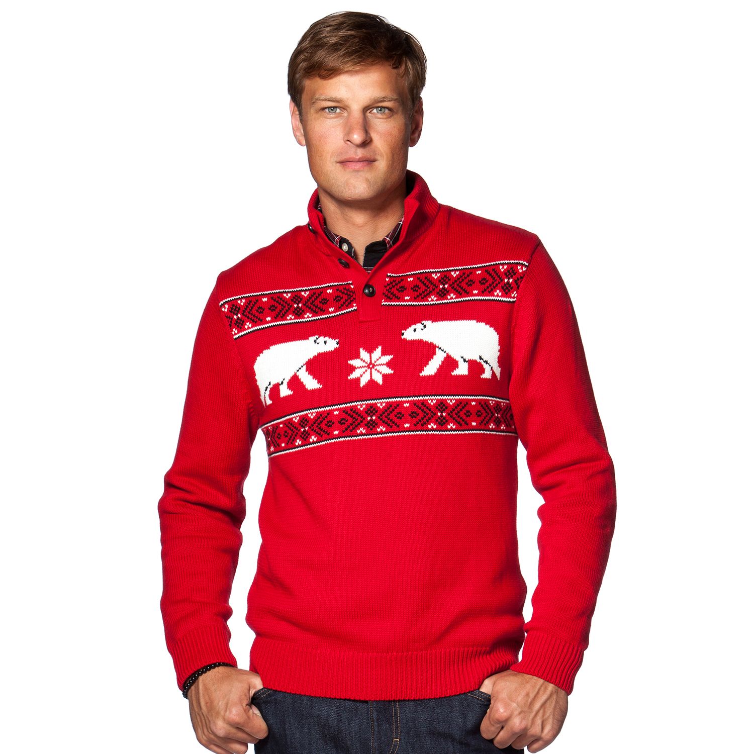 chaps sweater kohls
