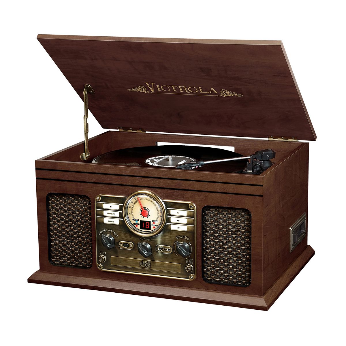 Victrola Classic Wood Bluetooth Record Player - Espresso