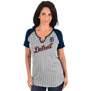 Women's Majestic Detroit Tigers From the Stretch Tee
