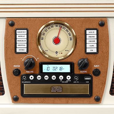 Victrola Navigator Classic Bluetooth Record Player with 3-speed Turntable