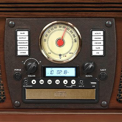 Victrola Navigator Classic Bluetooth Record Player with 3-speed Turntable