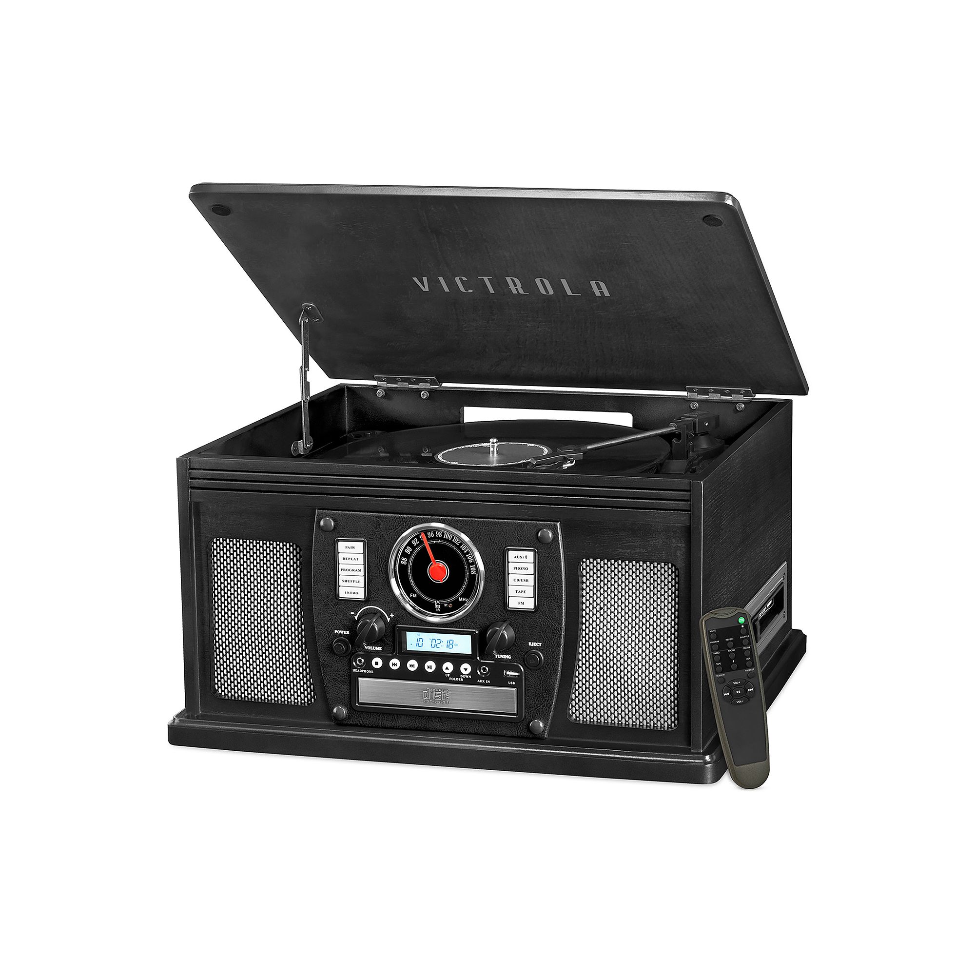 Victrola Navigator Classic Bluetooth Record Player with 3-speed Turntable, 