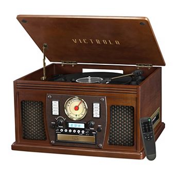 Victrola Navigator Classic Bluetooth Record Player with 3-speed Turntable