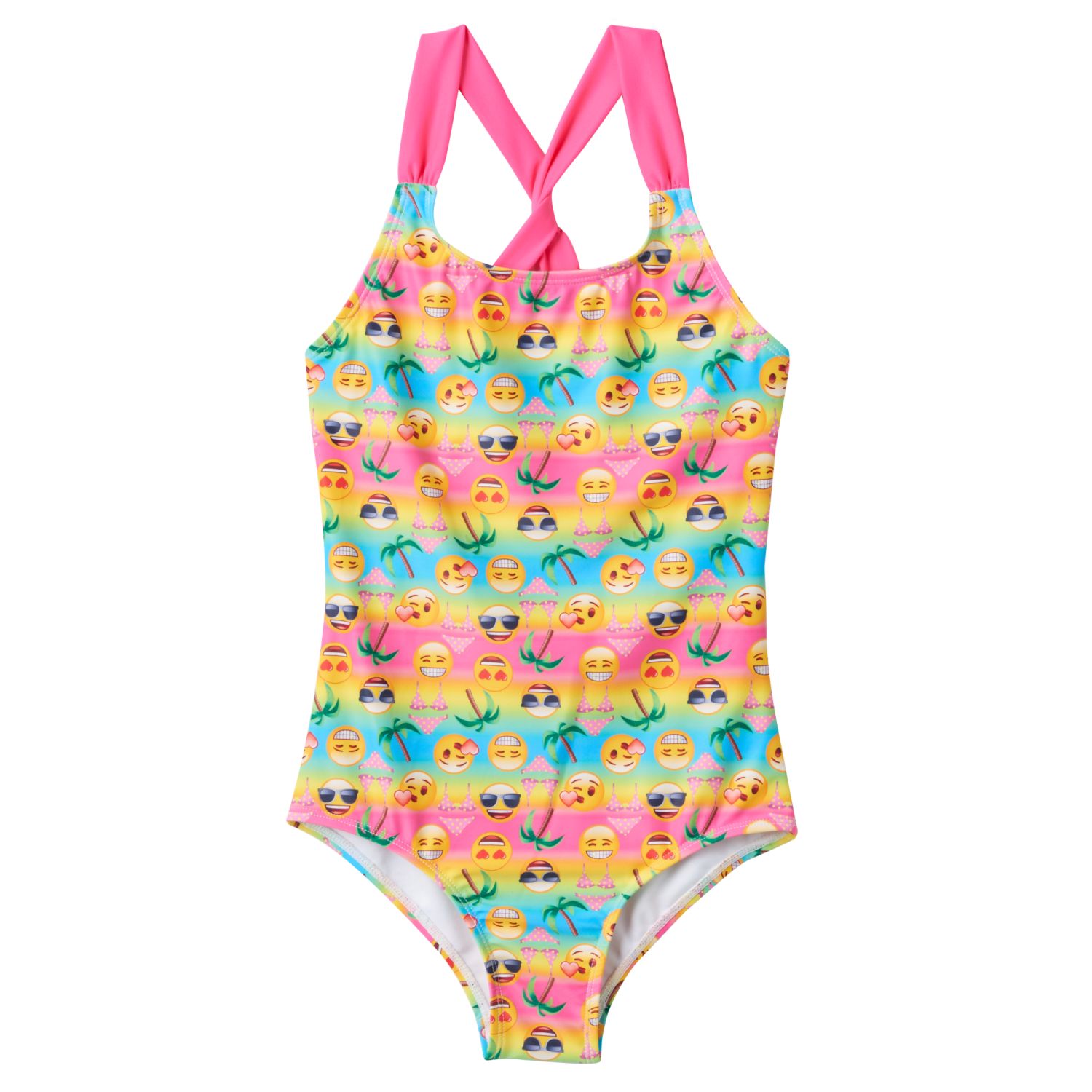 girls emoji swimsuit