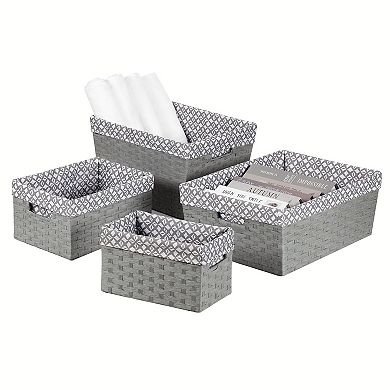 Basketville Paper Rope Media Bin