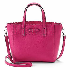 Candie's® Bryant Bow Mid Satchel