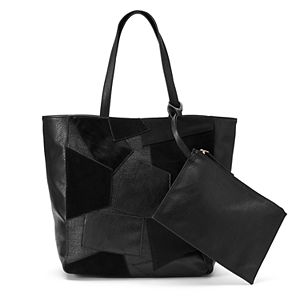 Juicy Couture Right Now Patchwork Tote with Pouch