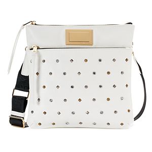 Juicy Couture Studded Flat Crossbody Bag