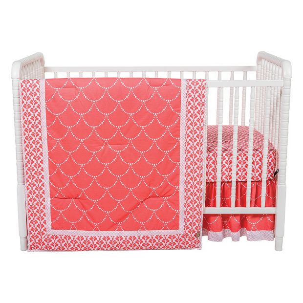 Kohl's girl crib online bedding sets