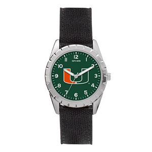 Kids' Sparo Miami Hurricanes Nickel Watch