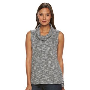 Women's Dana Buchman Marled Cowlneck Top