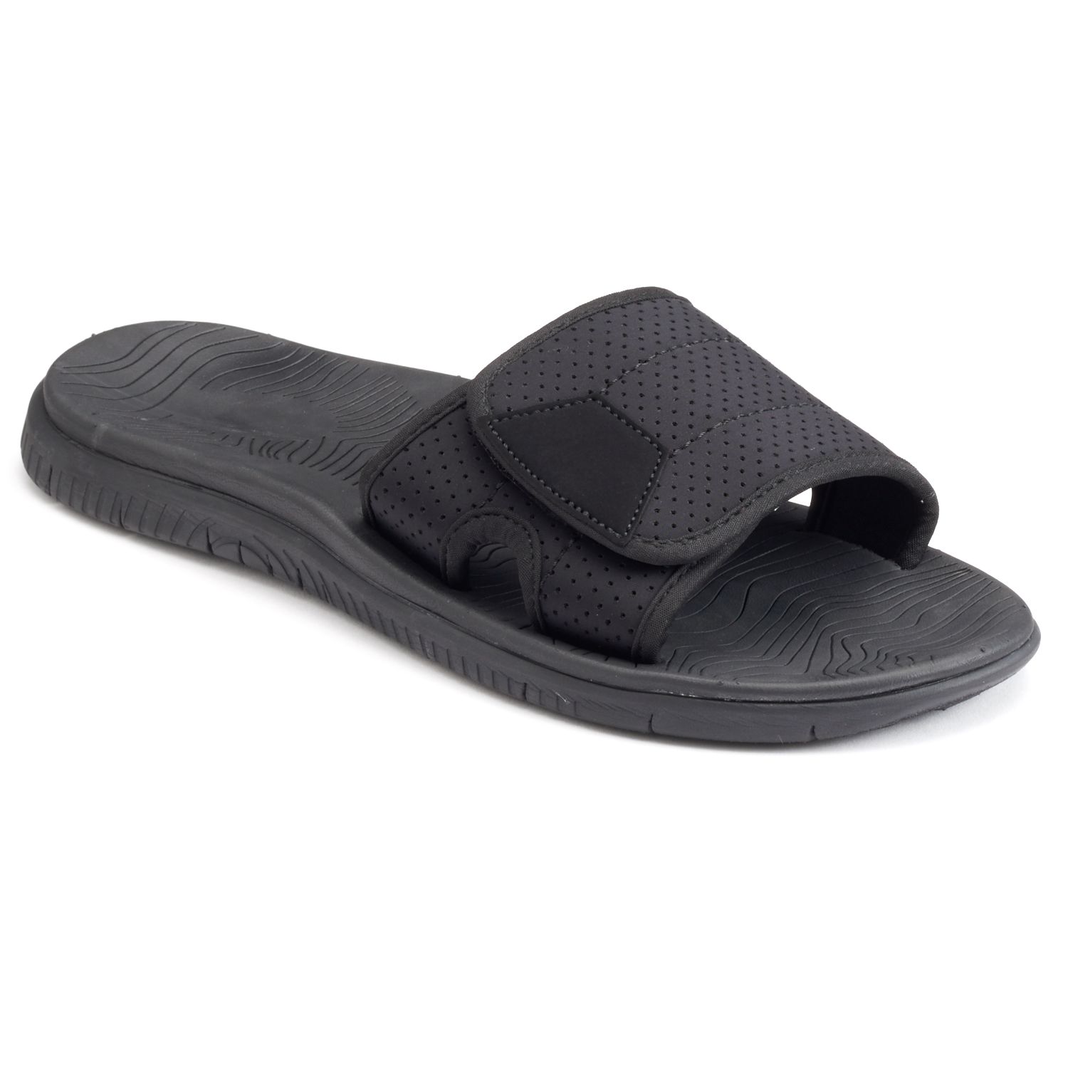 men's adjustable slide sandals