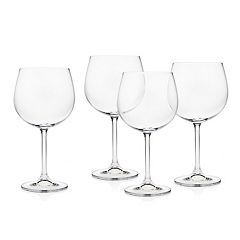Godinger Meridian 4-pc. Crystal White Wine Glass Set