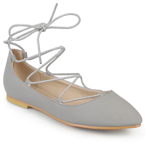 Journee Collection Fiona Women's Lace-Up Flats