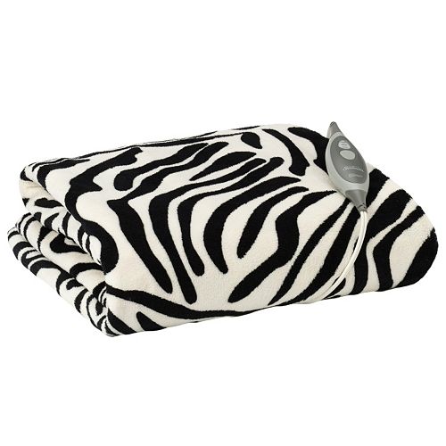 Sunbeam Slumber Rest Microplush Electric Throw