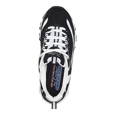 極美品 SKECHERS D'Lites Biggest Fan 黒 24.5 SKECHERS スケッチャーズ D'Lites - Biggest Fan 厚底スニーカー