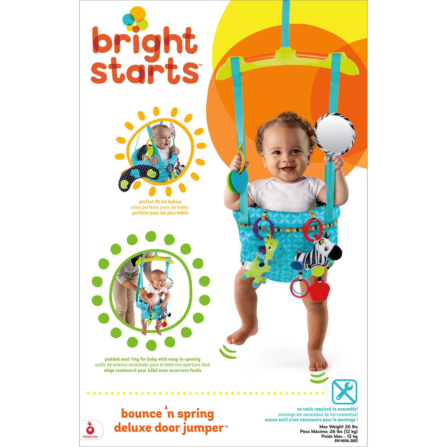bright starts bounce n spring deluxe door jumper instructions