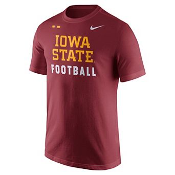 Men's Nike Iowa State Cyclones Football Facility Tee