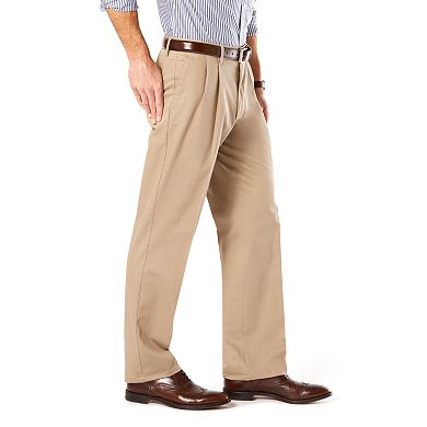 Big & Tall Dockers® Stretch Signature Khaki D3 Classic-Fit Pleated Pants