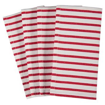 KAF HOME Hampton Stripe Napkin 4 pk