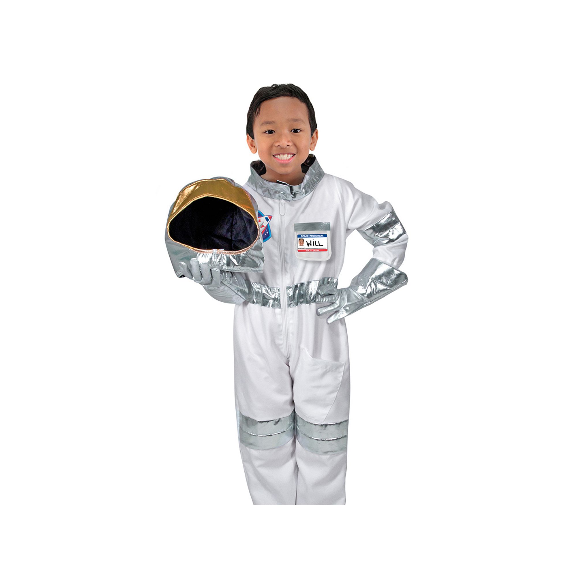 Melissa & Doug Astronaut Role Play Costume Set, Multicolor