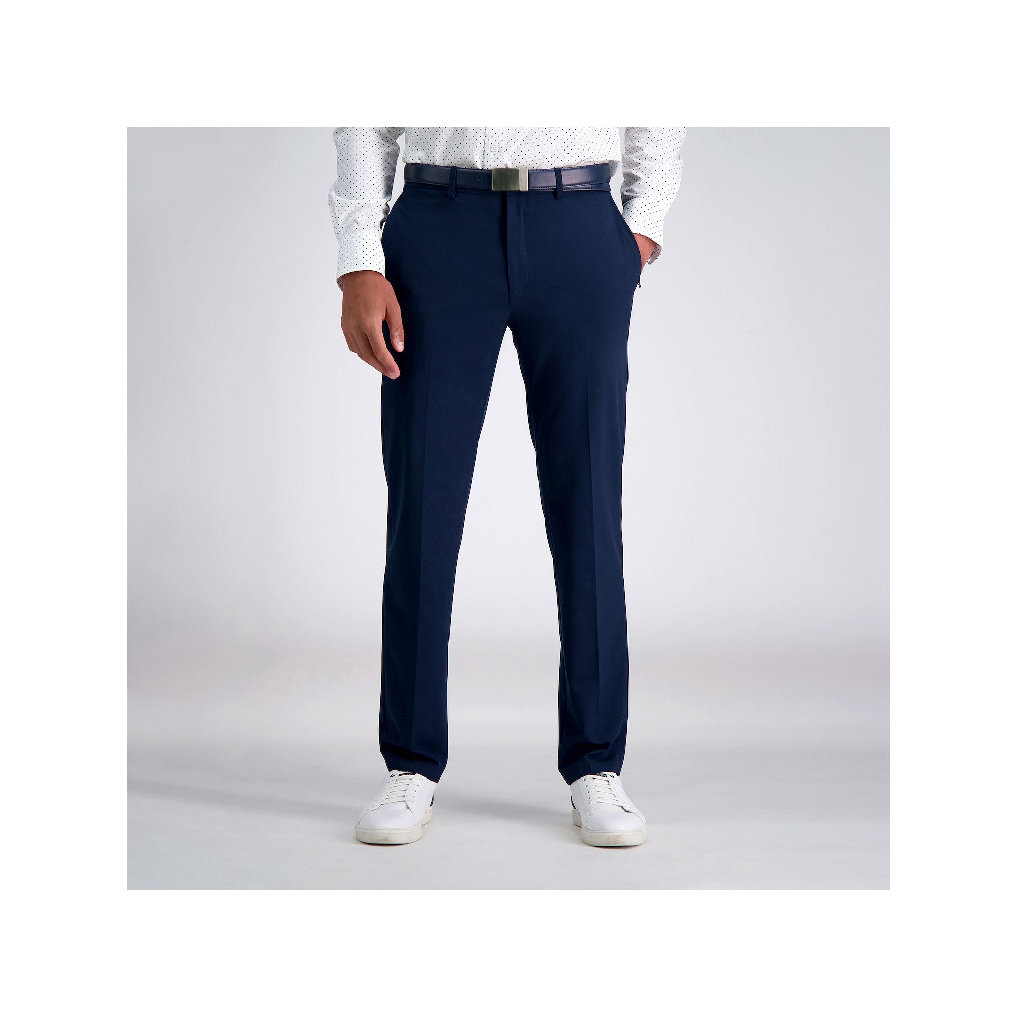 Mens J.M. Haggar® Premium Slim-Fit Flat-Front Stretch Suit Pants, Size: 3