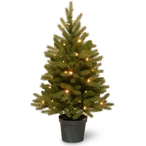 National Tree Company 3ft. PreLit Artificial Jersey Fraser Fir