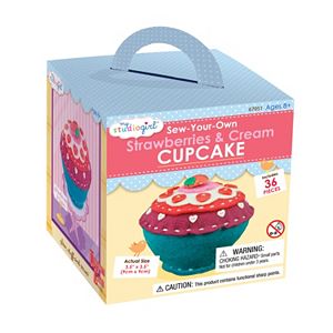 My Studio Girl Sew-Your-Own Strawberries & Cream Cupcake