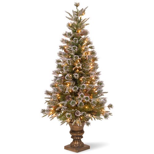 National Tree Company 4-ft. Pre-Lit Artificial Liberty Pine Porch Tree