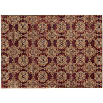 StyleHaven Alexander Floral Panel Medallions I Rug