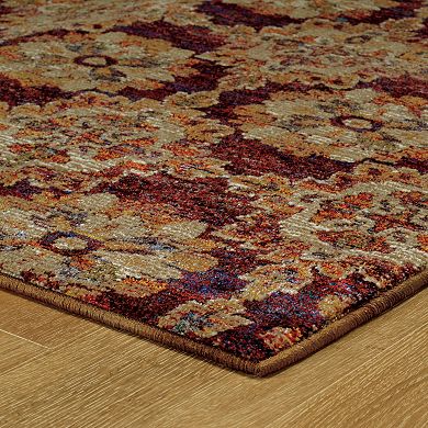 StyleHaven Alexander Floral Panel Medallions I Rug