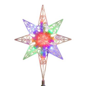 National Tree Company 11 in Color-Changing LED Star of Bethlehem Christmas Tree Topper