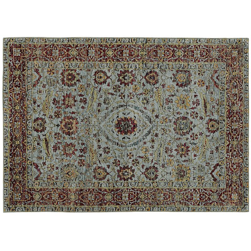 StyleHaven Alexander Vintage Dreams Traditional Rug, Blue, 3X5 Ft