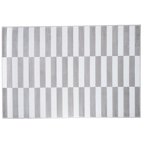 Portsmouth Home Checkered Stripes Rug