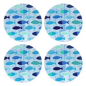 Celebrate Summer Together 4-pc. Melamine Dinner Plate Set