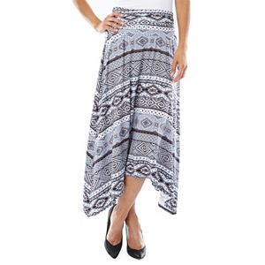 Women's AB Studio Print Midi Skirt
