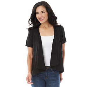 Women's AB Studio Short Sleeve Cardigan