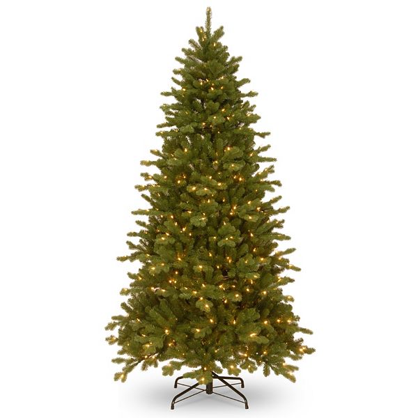 National Tree Company 7.5-ft. Pre-Lit Dual Color ''Feel Real'' Memory ...